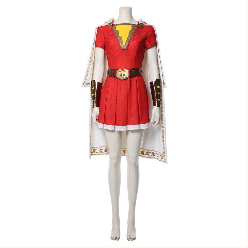 Movie Shazam! Shazam Family Mary Marvel Batson Cosplay Costume