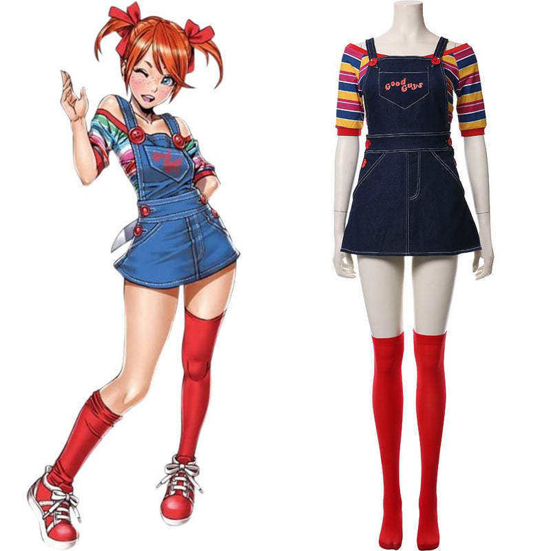 Child's Play Glenn Adult Halloween Carnival Suit Cosplay Costume