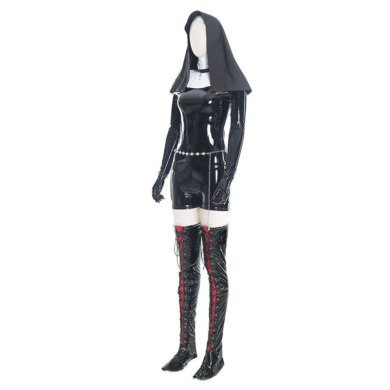 Nun Hitman 5: Absolution Sister Rosewood Orphanage Uniform Cosplay Costume