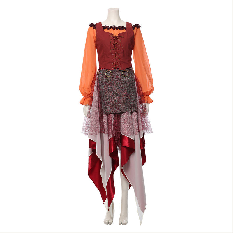 Hocus Pocus-Adult Mary Sanderson Outfits Cosplay Costume