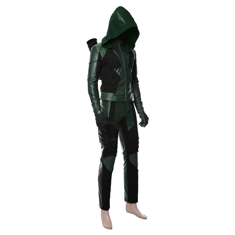 Green Arrow Season 8 Oliver Queen Outfit Cosplay Costume