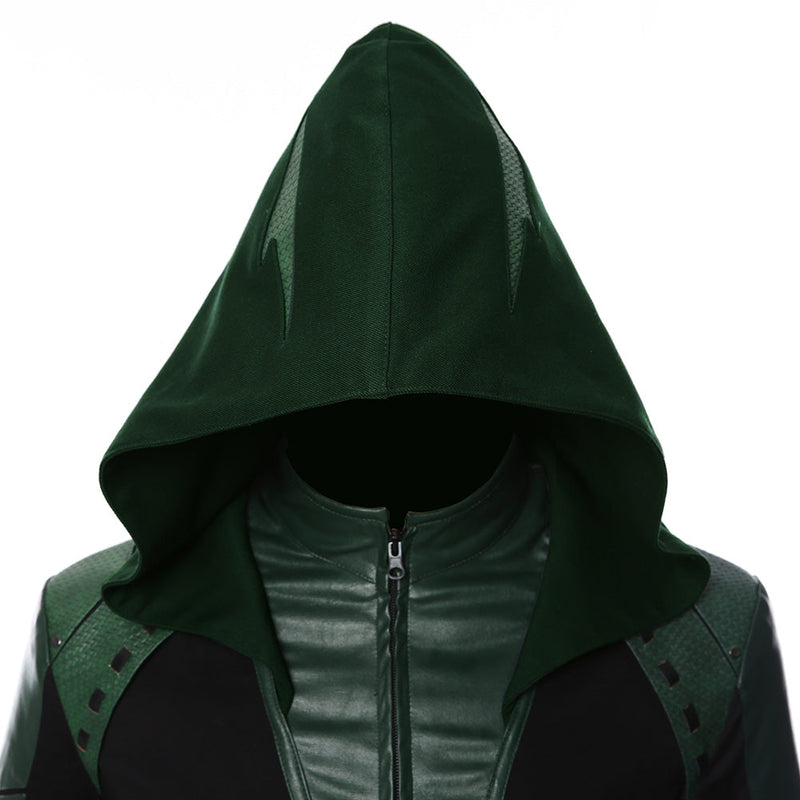 Green Arrow Season 8 Oliver Queen Outfit Cosplay Costume