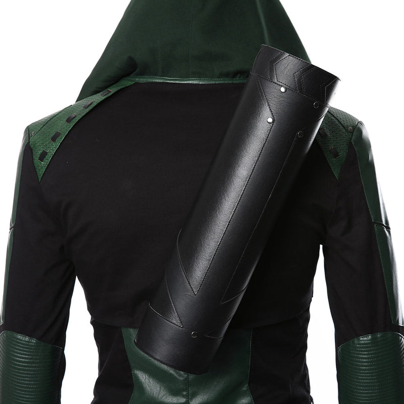 Green Arrow Season 8 Oliver Queen Outfit Cosplay Costume