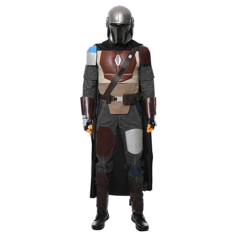 Star Wars Mandalorian Uniform  Halloween Carnival Suit Cosplay Costume