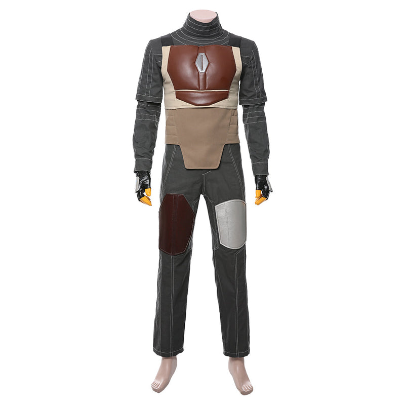 Star Wars Mandalorian Uniform  Halloween Carnival Suit Cosplay Costume