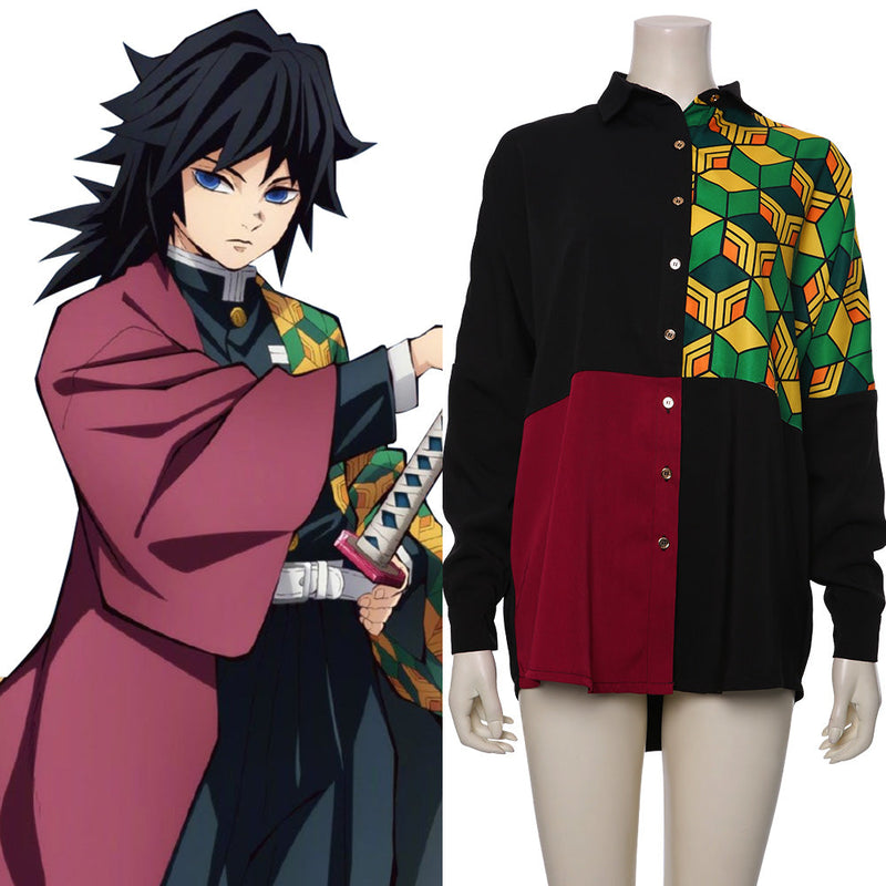 Tomioka Giyuu Demon Slayer: Kimetsu no Yaiba Outfit Cosplay Costume