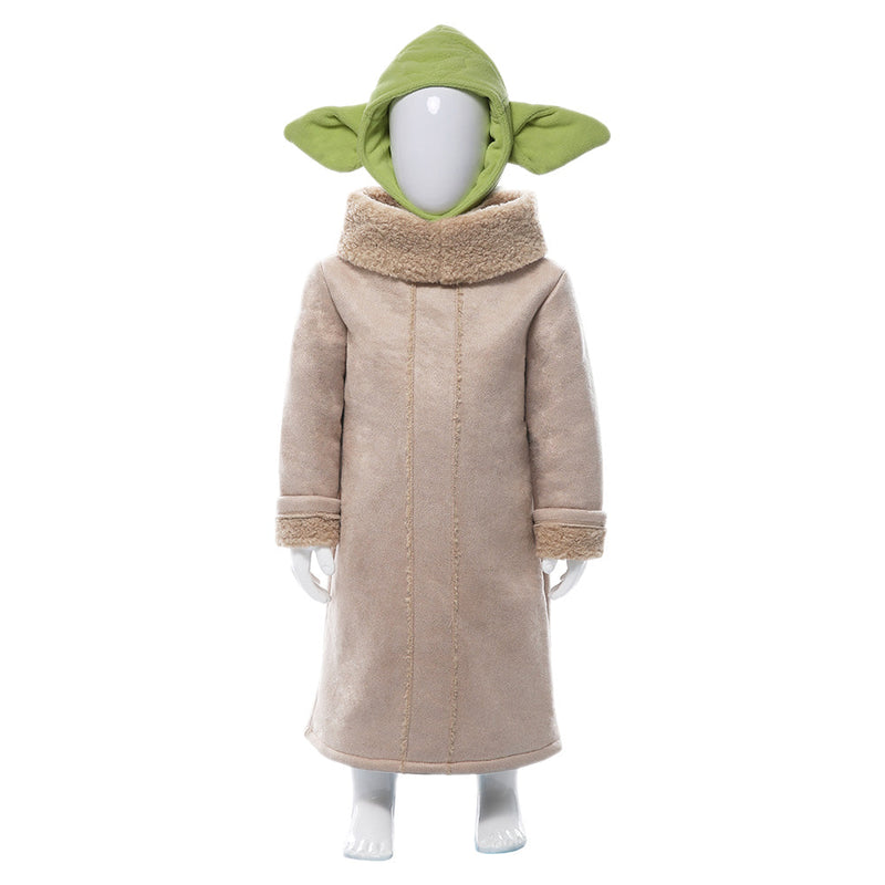 Star Wars The Mandalorian Baby Yoda Suit For Kids Children Cosplay Costume