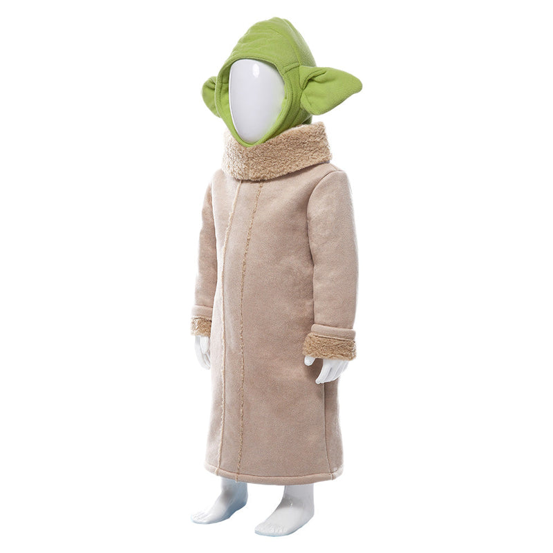 Star Wars The Mandalorian Baby Yoda Suit For Kids Children Cosplay Costume