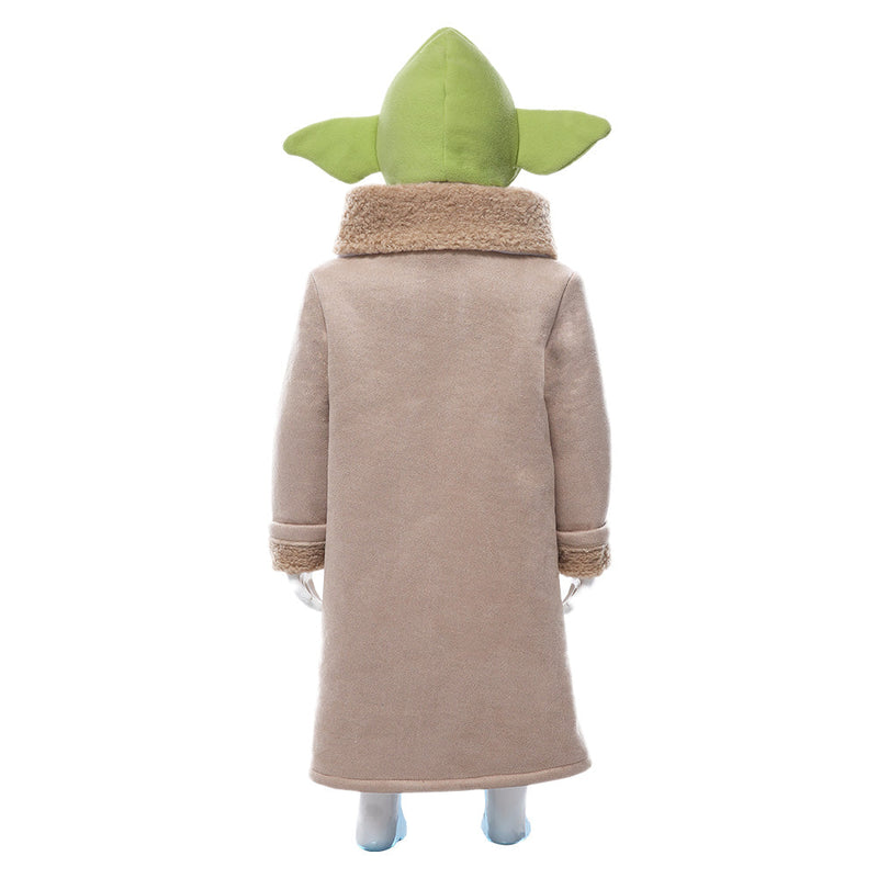 Star Wars The Mandalorian Baby Yoda Suit For Kids Children Cosplay Costume