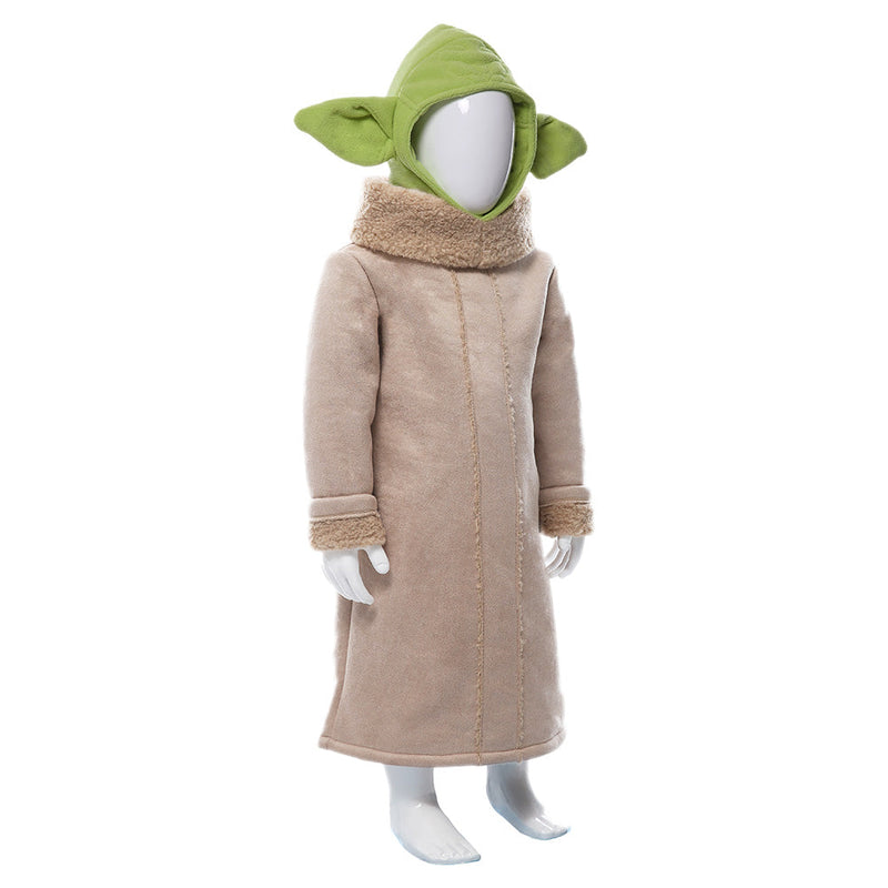 Star Wars The Mandalorian Baby Yoda Suit For Kids Children Cosplay Costume