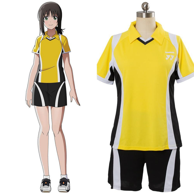 Hanebado!! Ayano Hanesaki Nagisa Aragaki Riko Izumi Girls Team Uniform Cosplay Costume