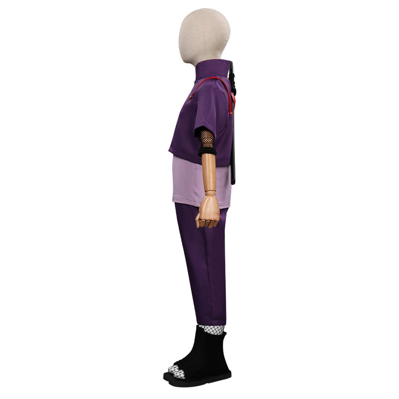 BORUTO -NARUTO Yamanaka Inojin Outfits Kids Children Halloween Carnival Suit Cosplay Costume