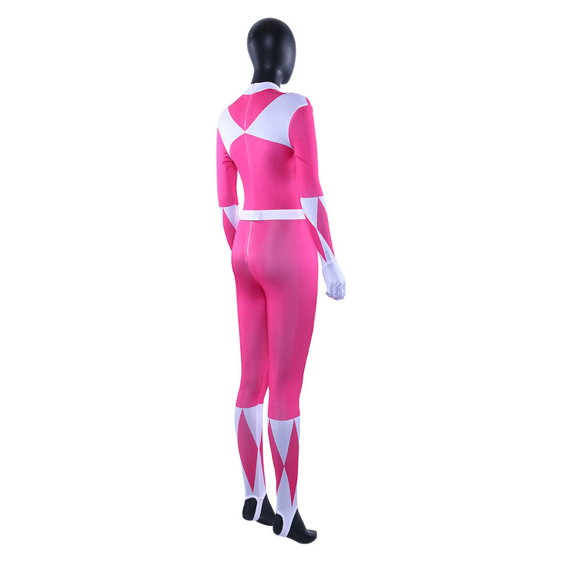 Power Rangers Pink Power Ranger Kimberly Hart Outfit Cosplay Costume