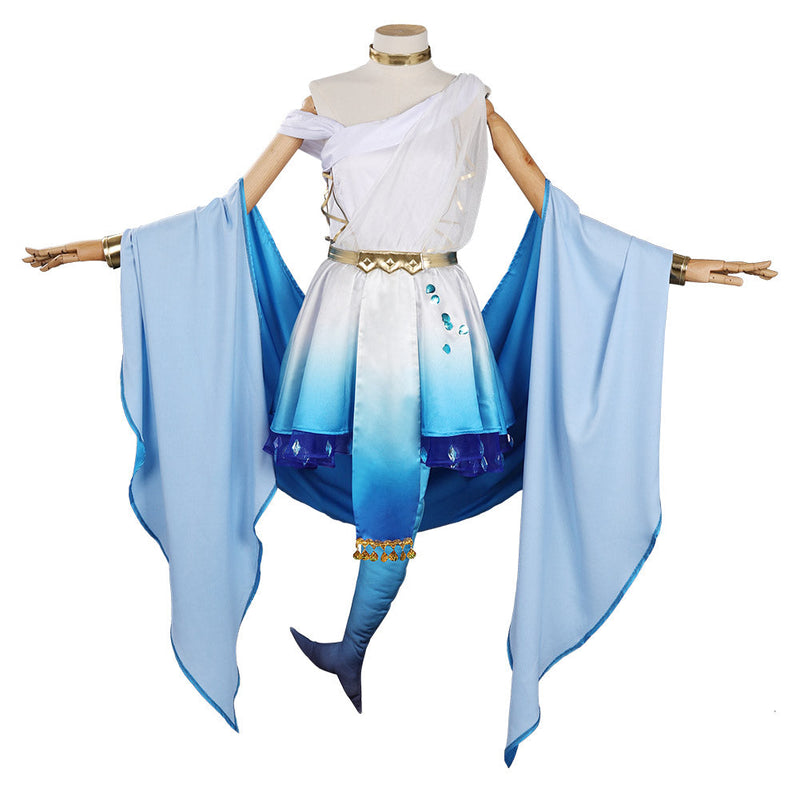 Hololive Vtuber Gawr Gura Cosplay Costume Outfits Halloween Carnival Suit