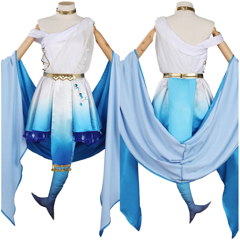 Hololive Vtuber Gawr Gura Cosplay Costume Outfits Halloween Carnival Suit