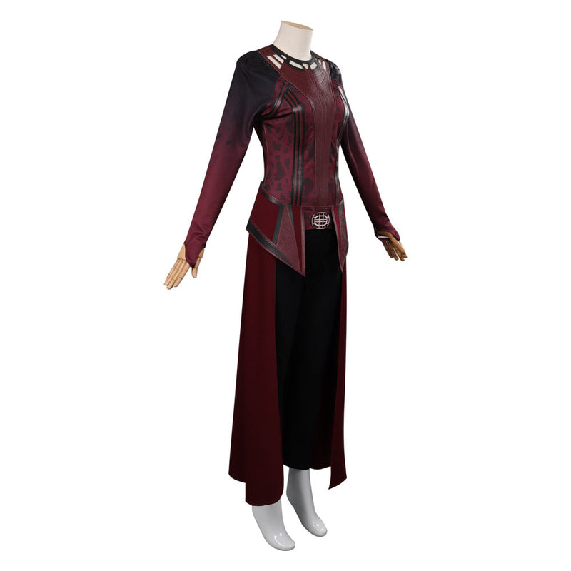 Doctor Strange in the Multiverse of Madness Scarlet Witch Wanda Cosplay Costume Mask Outfits