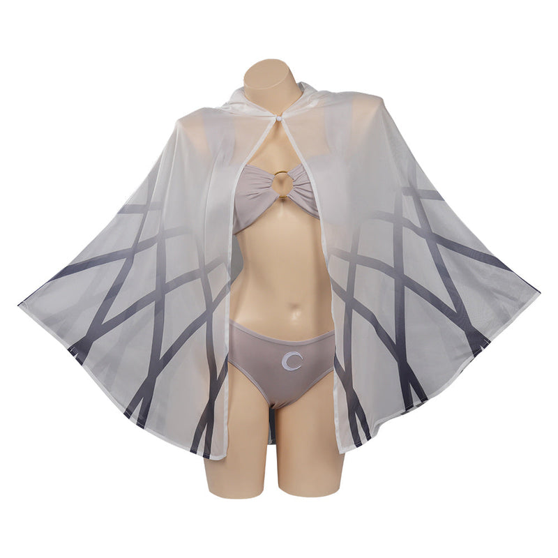 Moon Knight Marc Spector Original Design Three-Piece Swimsuit Cosplay Costume