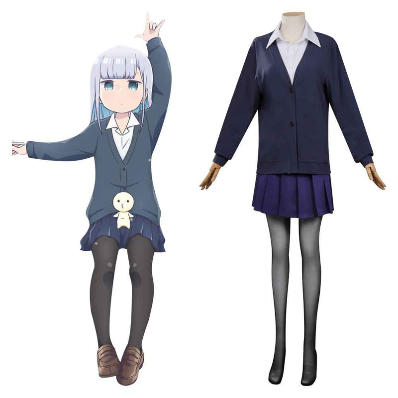 Aharen-san wa Hakarenai Reina Aharen Cosplay Costume Uniform Dress Outfits