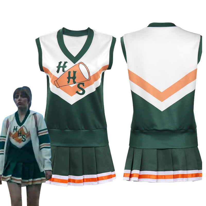 Adult Kids Stranger Things Season 4 Chrissy Hawkins Cheerleader Cosplay Costume Hawkins Cheer Uniform Outfits