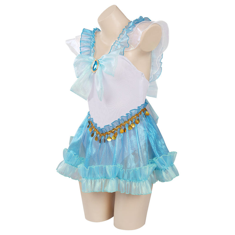 Sailor Moon：Sailor Mercury Mizuno Ami Original Design Cosplay Costume Swimsuit Outfits