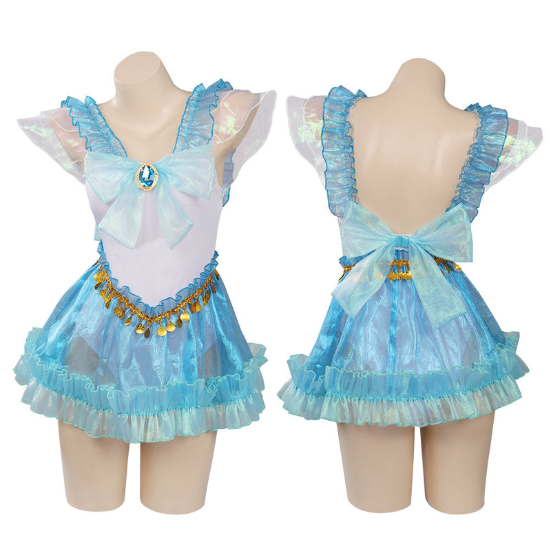 Sailor Moon：Sailor Mercury Mizuno Ami Original Design Cosplay Costume Swimsuit Outfits