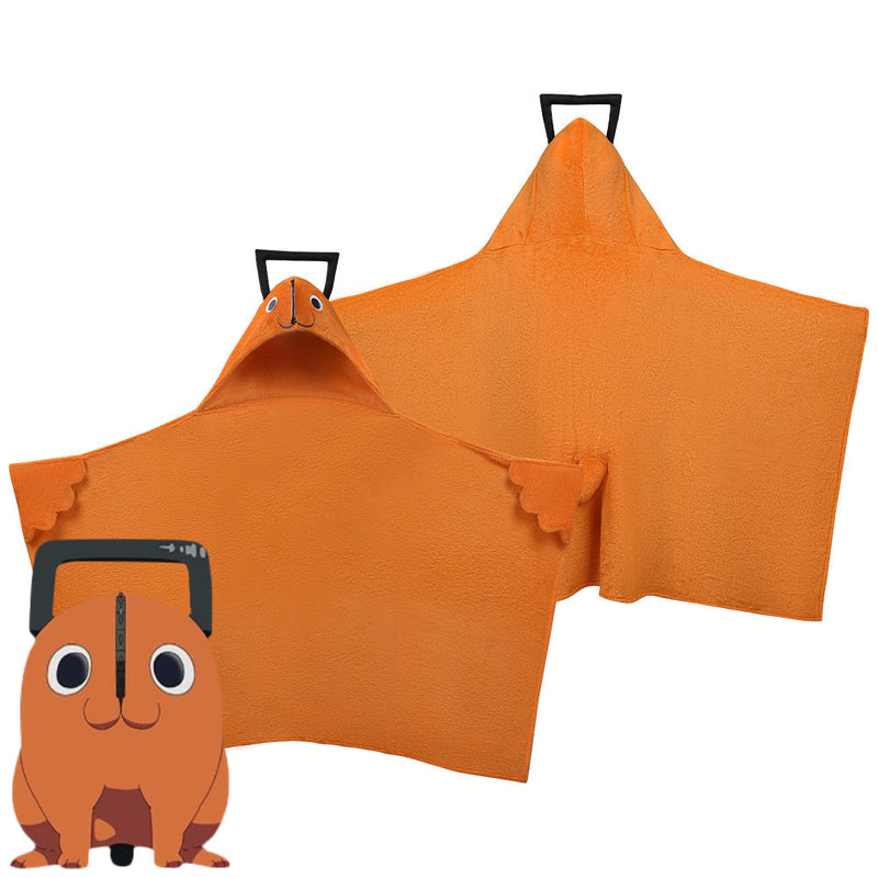 Kids Children Chainsaw Man-Pochita Cosplay Costume Cloak Blanket Outfits Halloween Carnival Suit