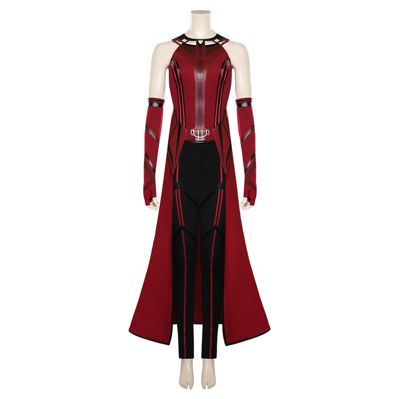 Doctor Strange in the Multiverse of Madness - Scarlet Witch Wanda Cosplay Costumes Outfits