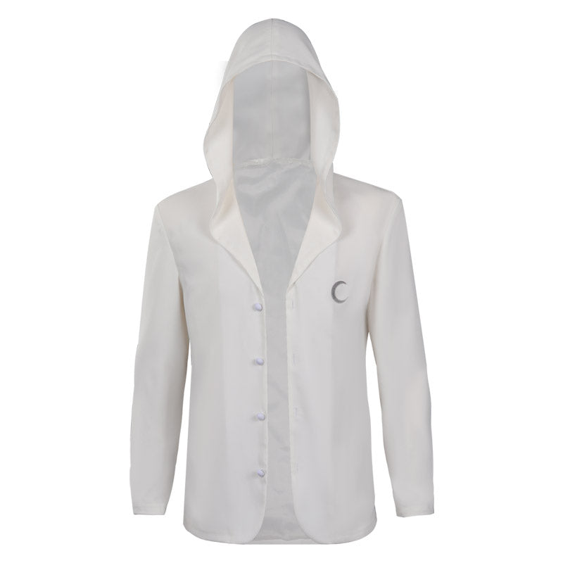 Moon Knight -  Marc Spector Cosplay Costumes Hooded Hacket Coat