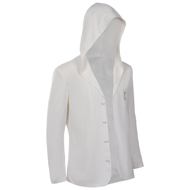 Moon Knight -  Marc Spector Cosplay Costumes Hooded Hacket Coat