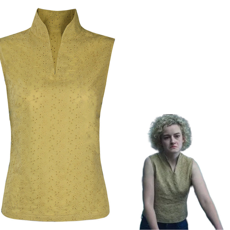 Ozark Season4 Ruth Langmore Cosplay Costume Top Sleeveless Shirt