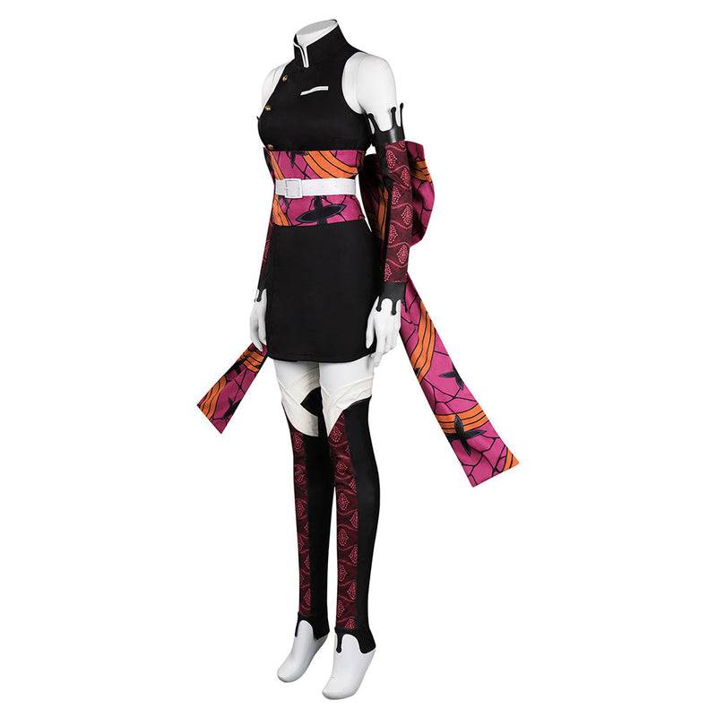 Demon Slayer Kimetsu no Yaiba Daki Cosplay Costume Kimono Outfits