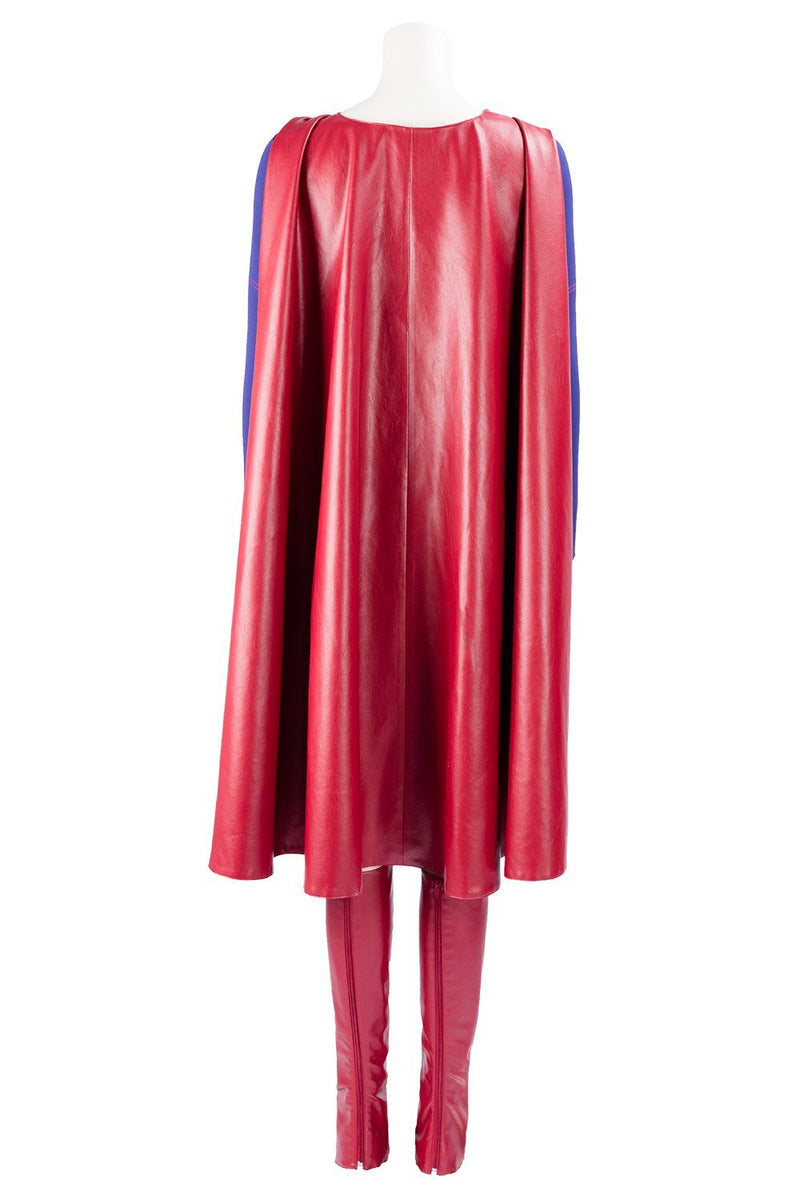 Supergirl Superwoman Kara Danvers Outfit Cosplay Costume Adult