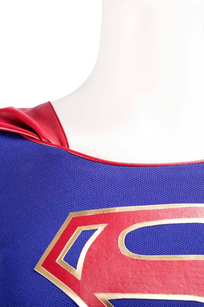 Supergirl Superwoman Kara Danvers Outfit Cosplay Costume Adult