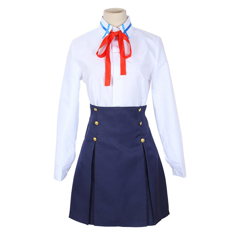 Sword Art Online SAO Yuuki Asuna Uniform Skirt Outfits Halloween Carnival Suit Cosplay Costume