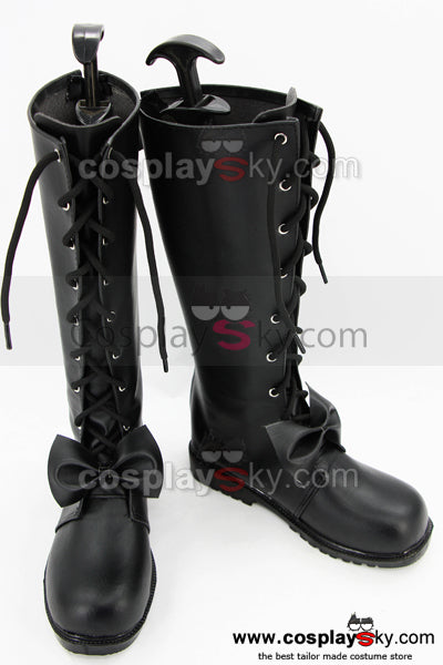 Date A Live Kurumi Tokisaki Cosplay Boots Shoes Custom Made