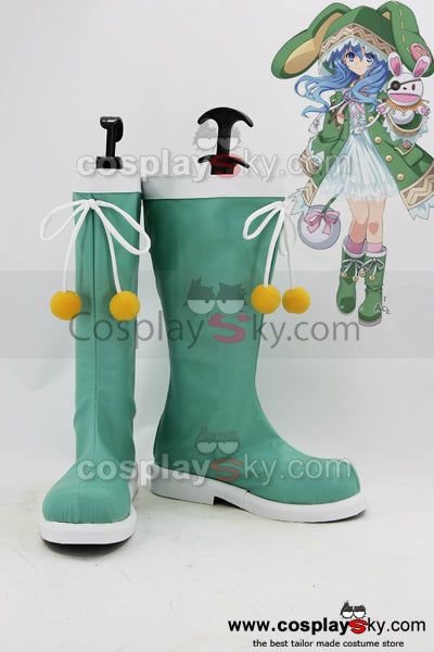 Date A Live Yoshino Cosplay Boots Shoes Custom Made