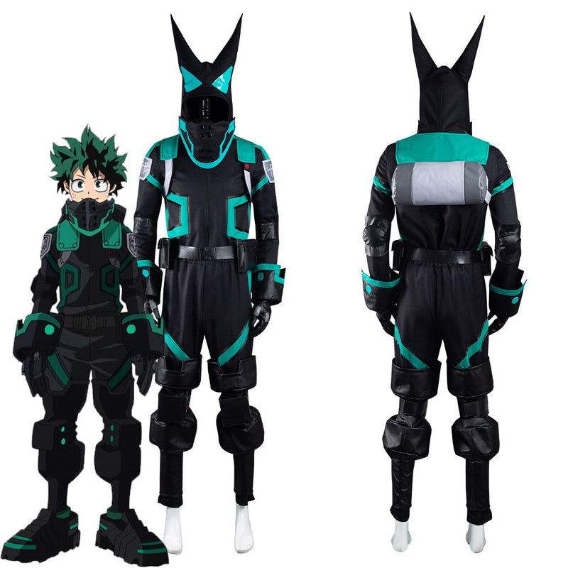 My Hero Academia Izuku Midoriya Outfits Halloween Carnival Suit Cosplay Costume