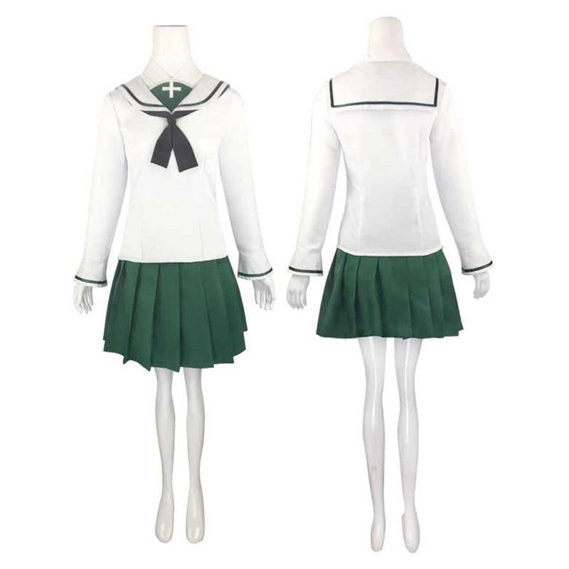 GIRLS und PANZER/GUP Nishizumi Miho Saori Takebe Outfits Halloween Carnival Suit Cosplay Costume