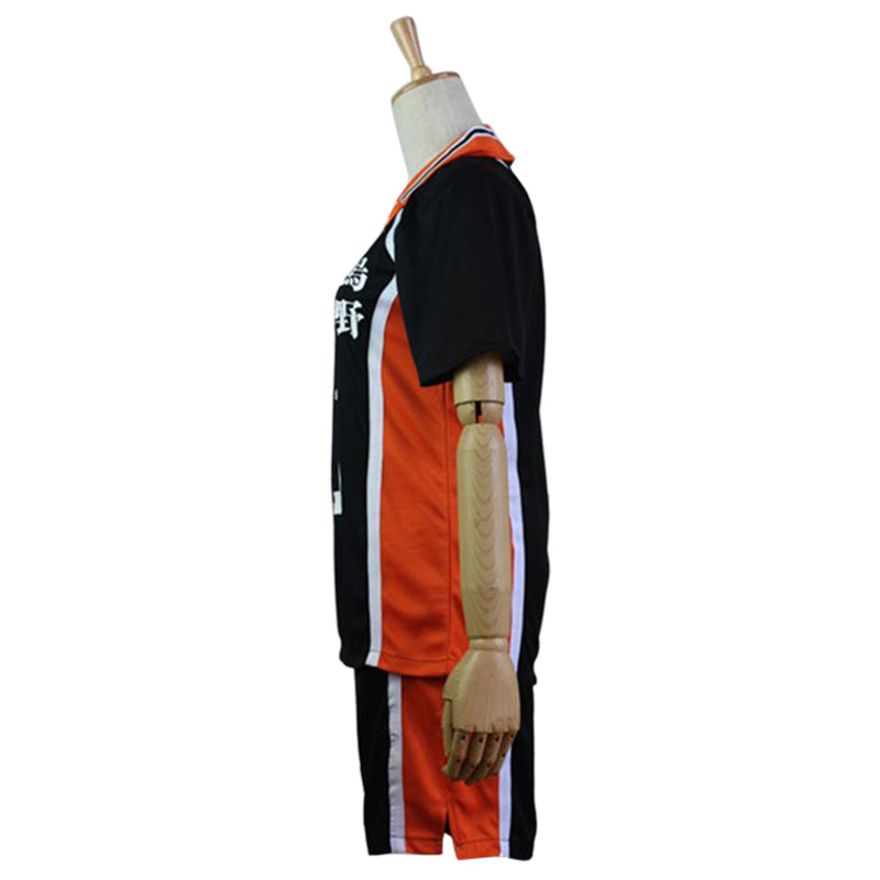 Haikyuu Cosplay Costume Karasuno Koukou High School Volleyball Club Hinata Shoyo Sportswear Shirt Jerseys