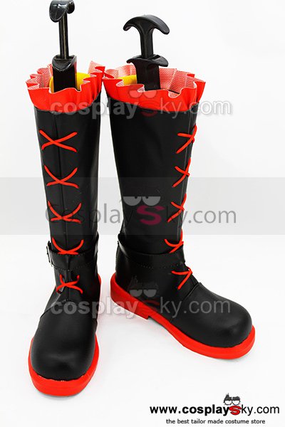 RWBY Red Trailer Ruby Cosplay Boots Shoes