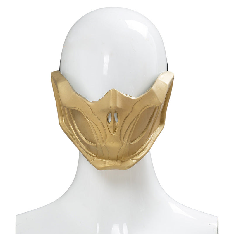 Mortal Kombat 11 Scorpion Latex Face Cover Cosplay Accessories