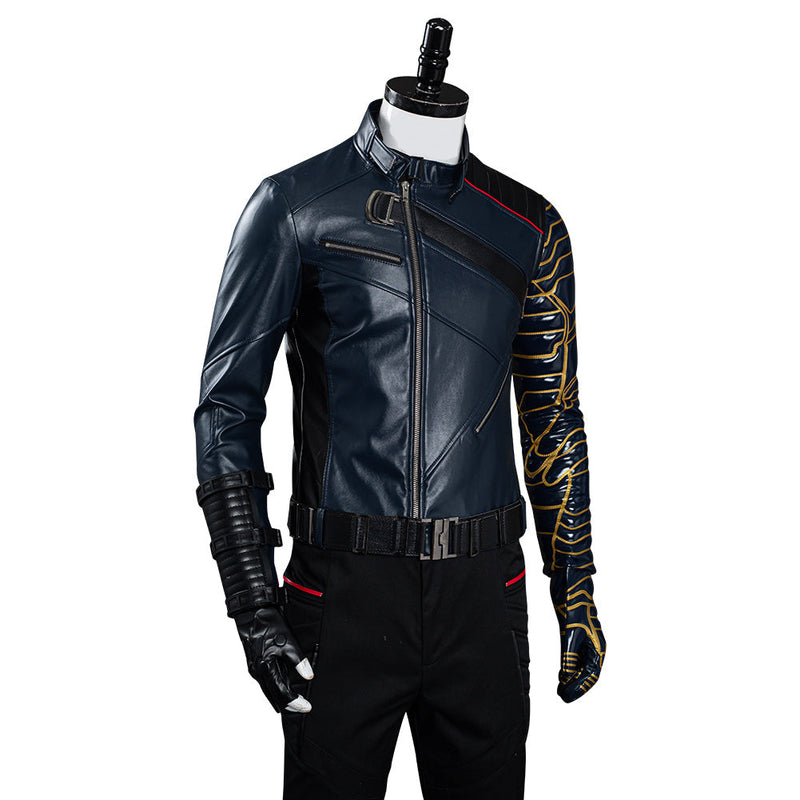 The Falcon and the Winter Soldier Bucky Barnes Halloween Carnival Suit Cosplay Costume