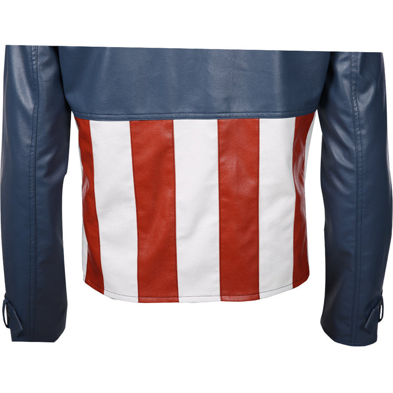 Avengers Game-Captain America Jacket Coat Cosplay Costume