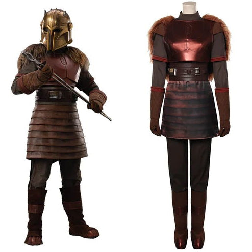 Star Wars The Mandalorian The Armorer Cosplay Costume Outfits Halloween Carnival Suit