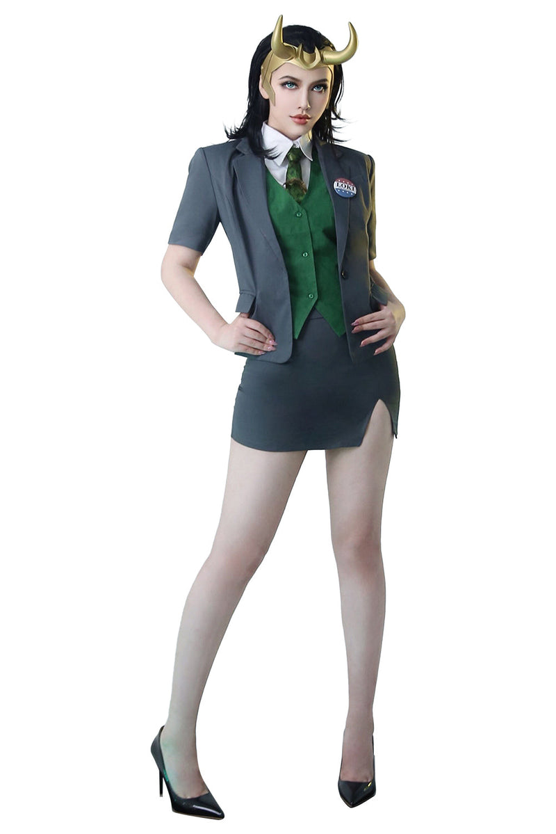 Loki 2021 Female Loki Outfit Halloween Original Designers Cosplay Costume