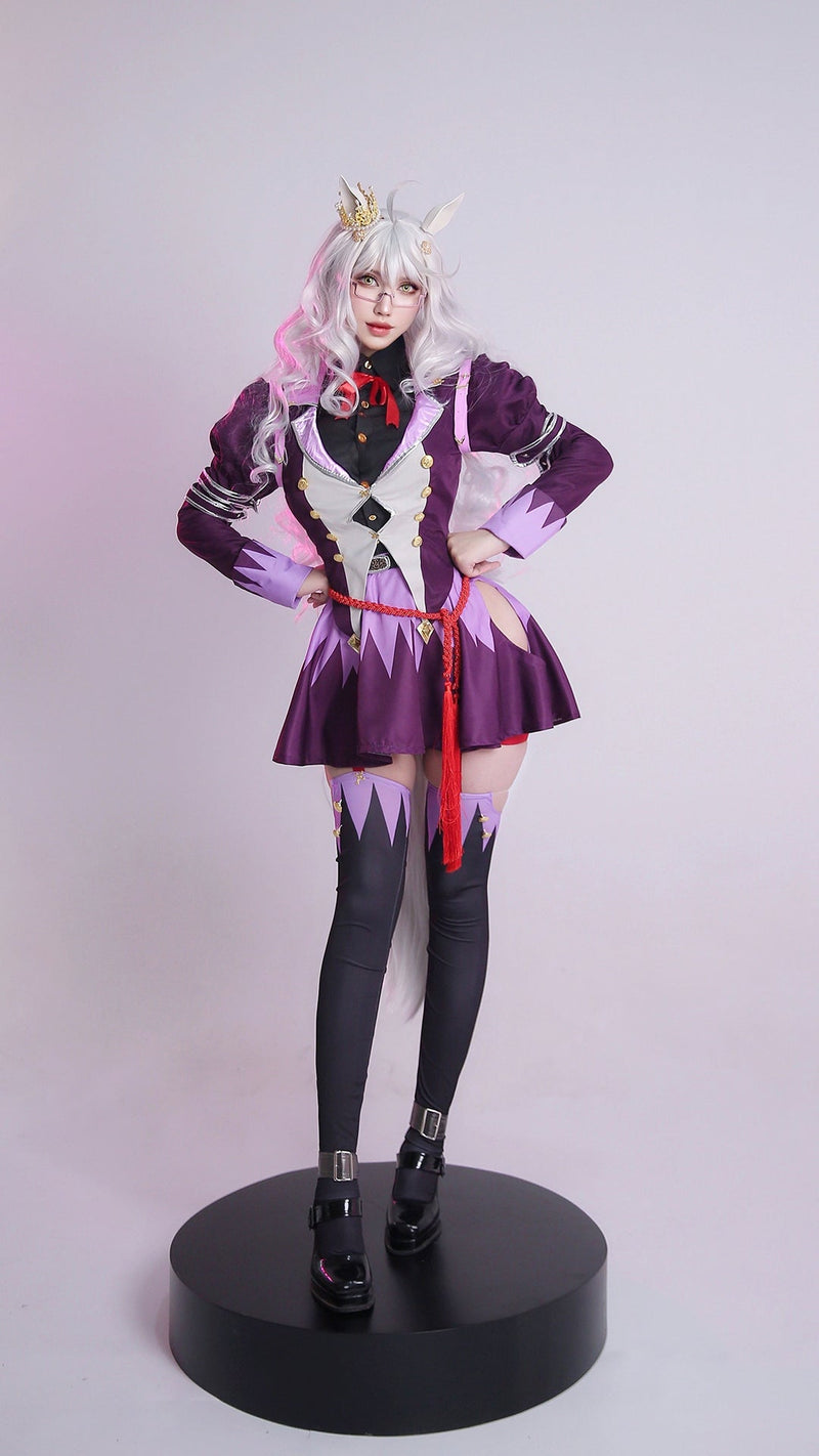 Pretty Derby Biwa Hayahide Outfits Halloween Carnival Suit Cosplay Costume