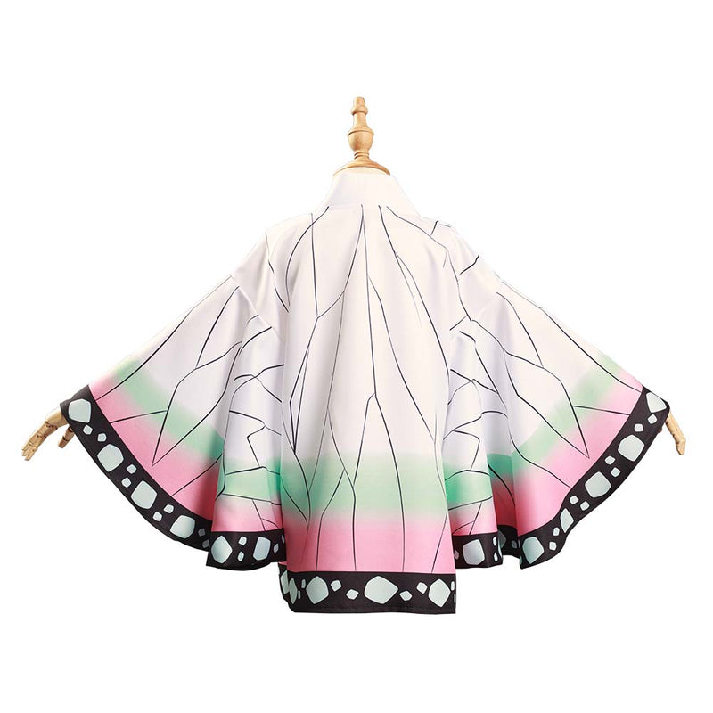 Demon Slayer: Kimetsu no Yaiba Kochou Shinobu Kids Children Kimono Coat Cosplay Costume