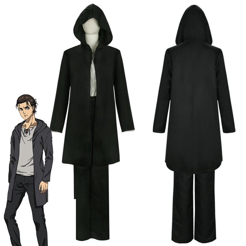 Attack on Titan Eren Yeager Halloween Carnival Suit Cosplay Costume