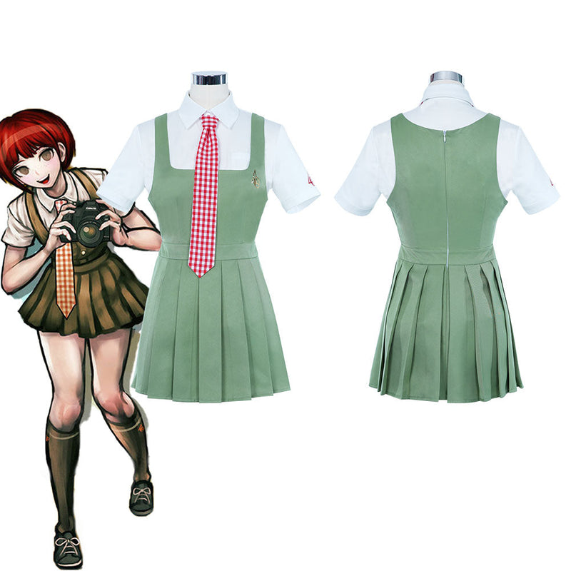 Super Danganronpa 2: Goodbye Desperate Academy- Mahiru Koizumi Uniform Dress Outfits Halloween Carnival Suit Cosplay Costume