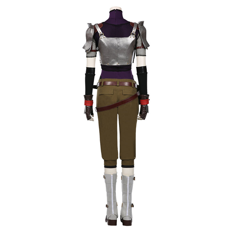 Final Fantasy VII Remake-Jessie Jumpsuit Outfits Halloween Carnival Suit Cosplay Costume